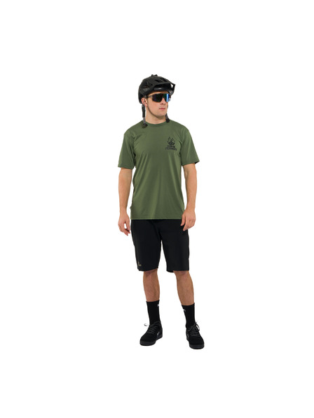 Horsefeathers Kolesarske kratke hlače Tracer - črna