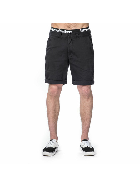 Horsefeathers Kratke hlače Macks - črna