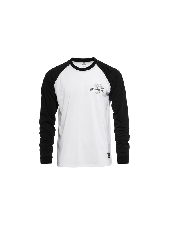 Horsefeathers Majica Shank LS - white