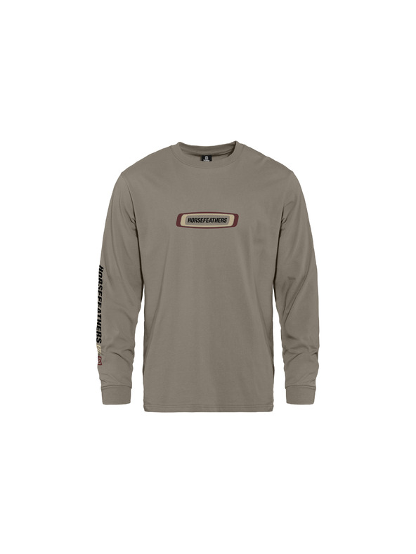 Horsefeathers Majica Raceway LS - taupe