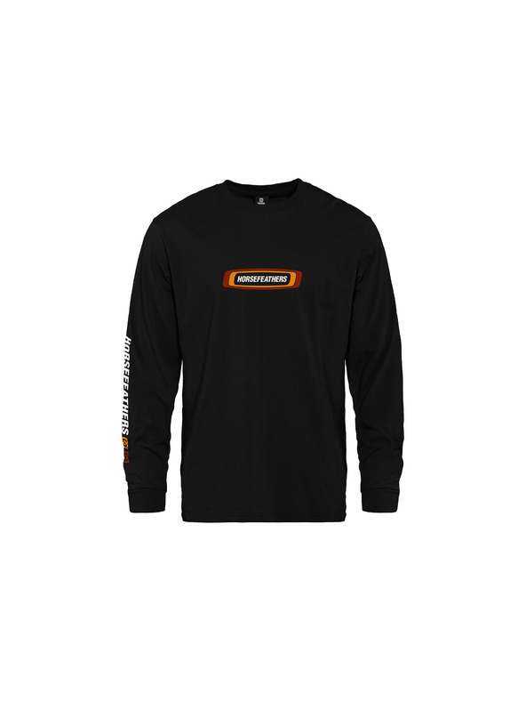 Horsefeathers Majica Raceway LS - black