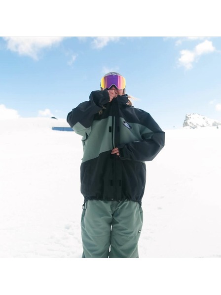 Horsefeathers Bunda Morris - fantom/zelena ledene