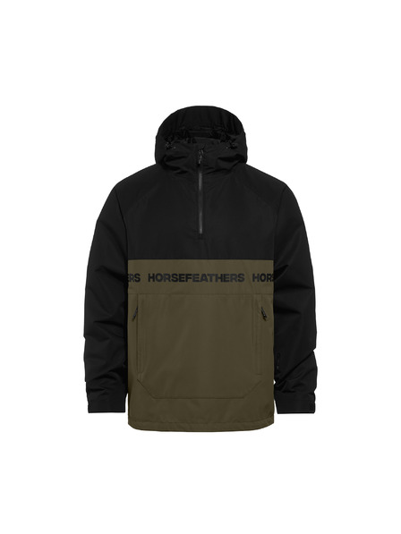 Horsefeathers Bunda Gordie - črna/olivno zelena noč