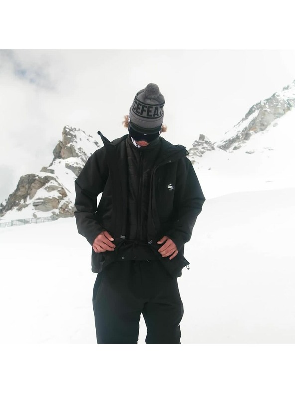 Horsefeathers Bunda Ranger - črna