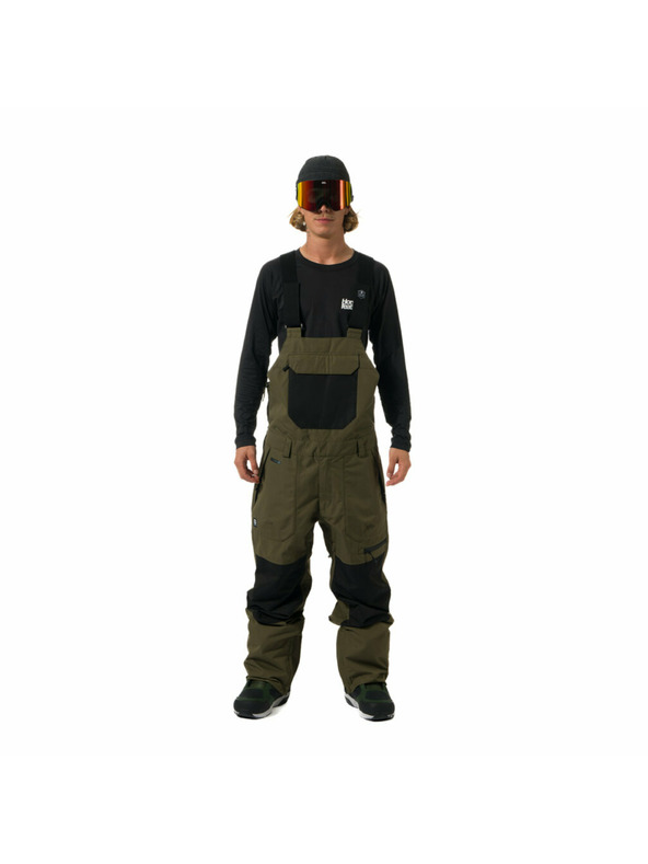 Horsefeathers Hlače Transfer - olivna noč