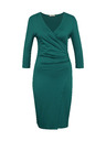 Orsay Zelena ženska obleka do kolen ORSAY
