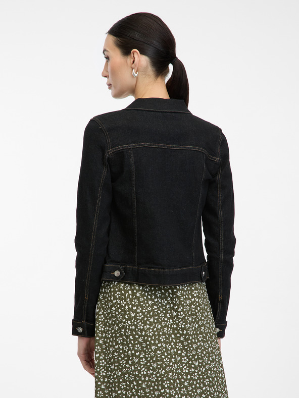 Orsay Črna ženska jeans jakna ORSAY