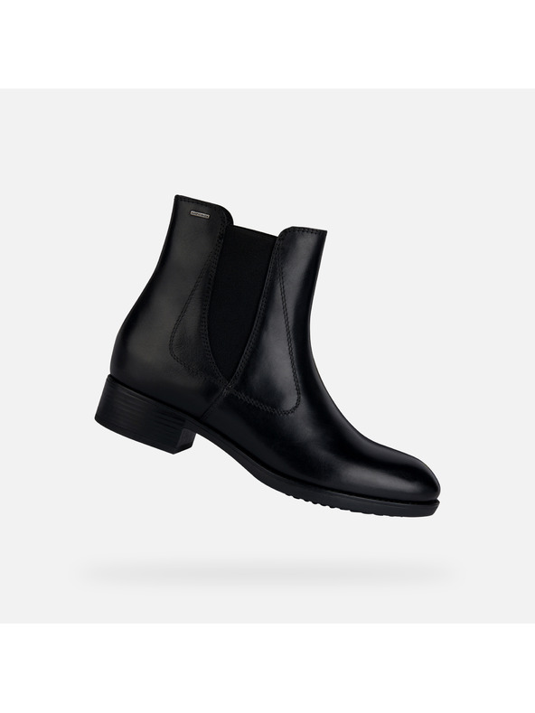 Geox Črni ženski gležnjarji Geox Felicity np abx