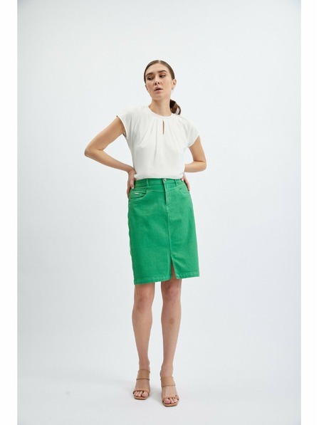 Orsay Zeleno žensko denim krilo ORSAY