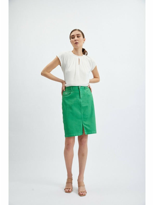 Orsay Zeleno žensko denim krilo ORSAY