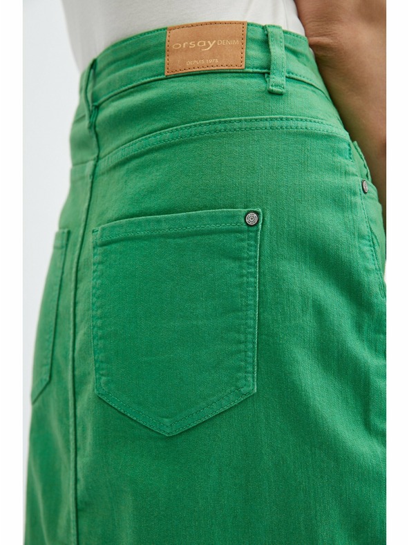Orsay Zeleno žensko denim krilo ORSAY