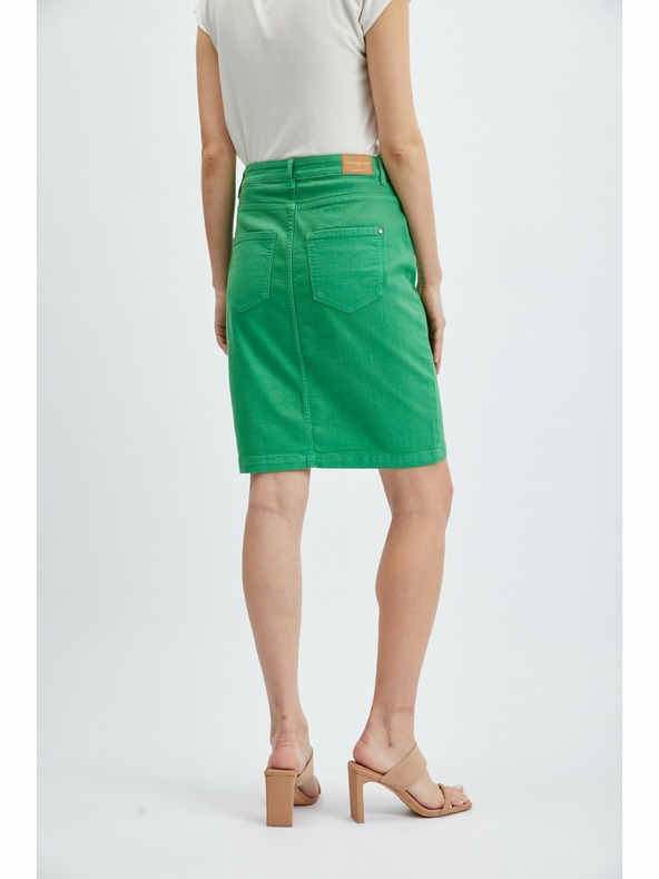 Orsay Zeleno žensko denim krilo ORSAY