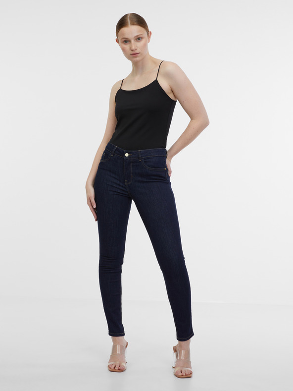 Orsay Črna ženska majica brez rokavov ORSAY