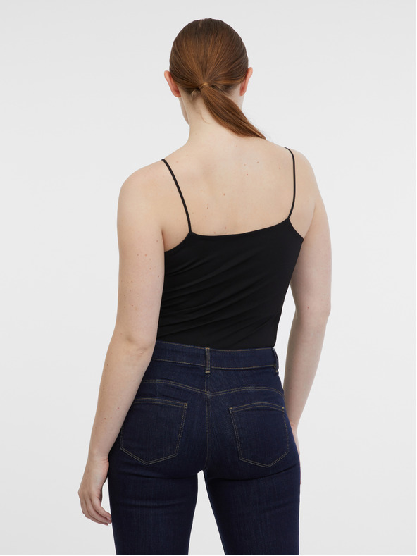 Orsay Črna ženska majica brez rokavov ORSAY