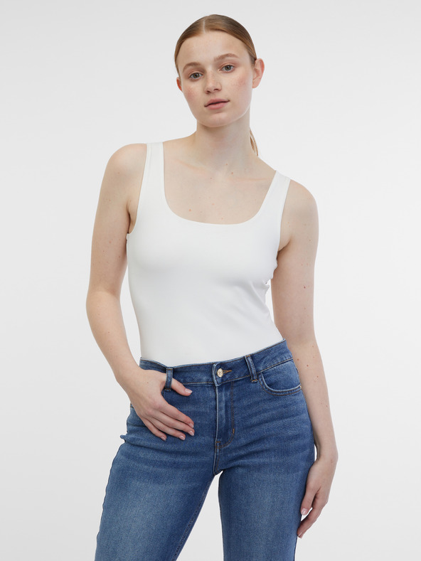 Orsay Modre ženske kavbojke z razširjenim krojenjem ORSAY