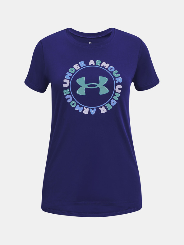Under Armour Dekliška majica Under Armour UA Tech Wordmark SSC-BLU