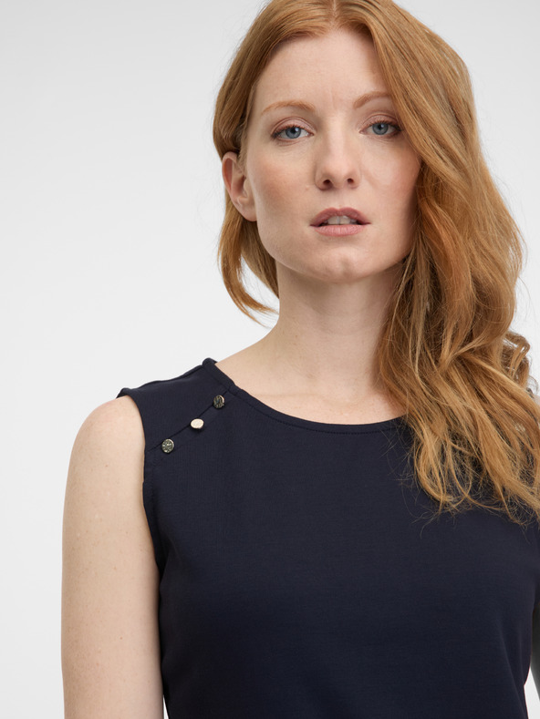 Orsay Temno modra ženska majica ORSAY