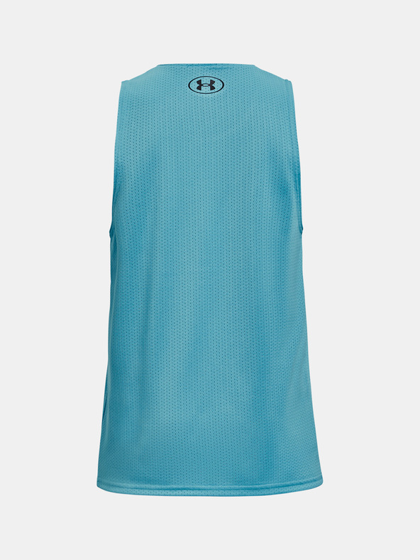 Under Armour Deška majica brez rokavov Under Armour Pjt Rck Rvrsbl Mesh Top TG-BLU