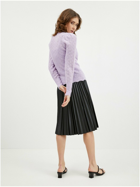 Orsay Svetlo vijoličast ženski pulover z dodatkom volne ORSAY