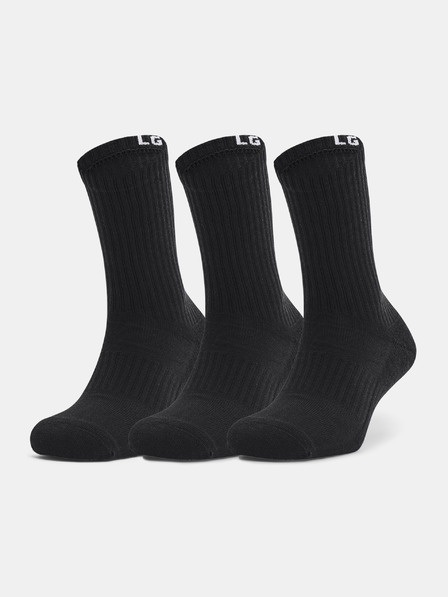 Under Armour Unisex nogavice Under Armour Core Crew 3PK