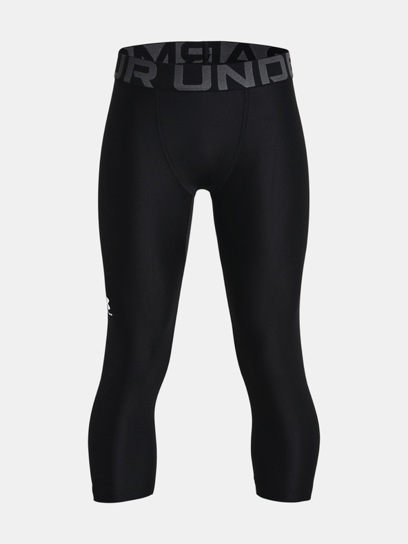 Under Armour Deške pajkice Under Armour UA HG Armour 3/4 Leggings-BLK