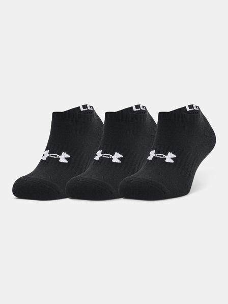 Under Armour Unisex nogavice Under Armour Core No Show 3Pk