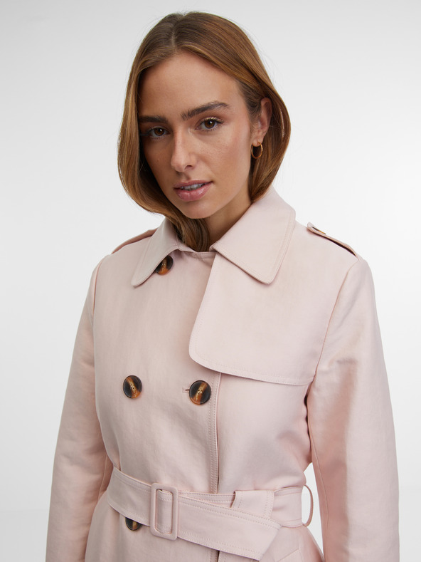 Orsay Svetlo roza ženski trenčkot ORSAY