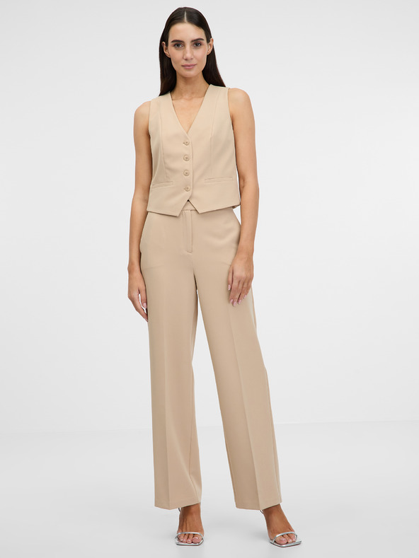 Orsay Svetlo rjave ženske hlače ORSAY