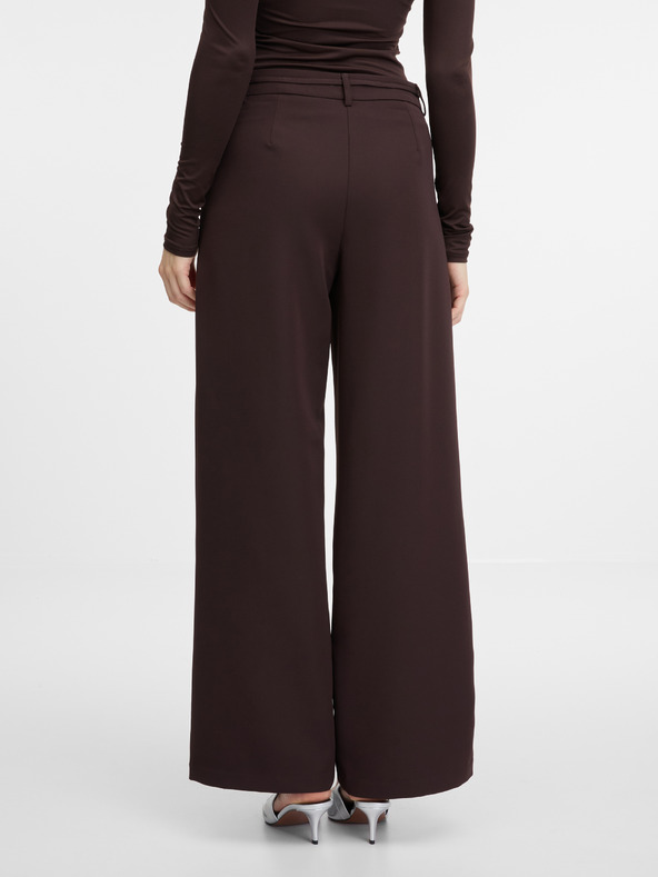 Orsay Rjave ženske hlače ORSAY