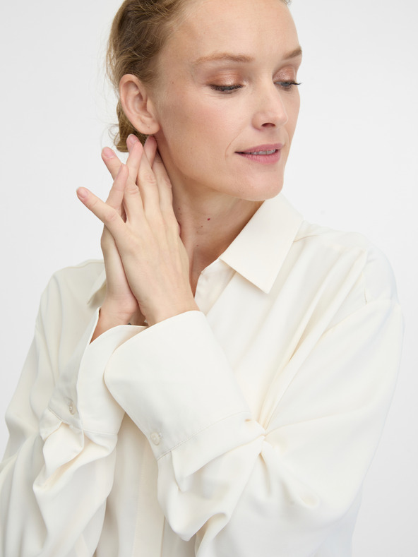 Orsay Krem ženska srajca ORSAY