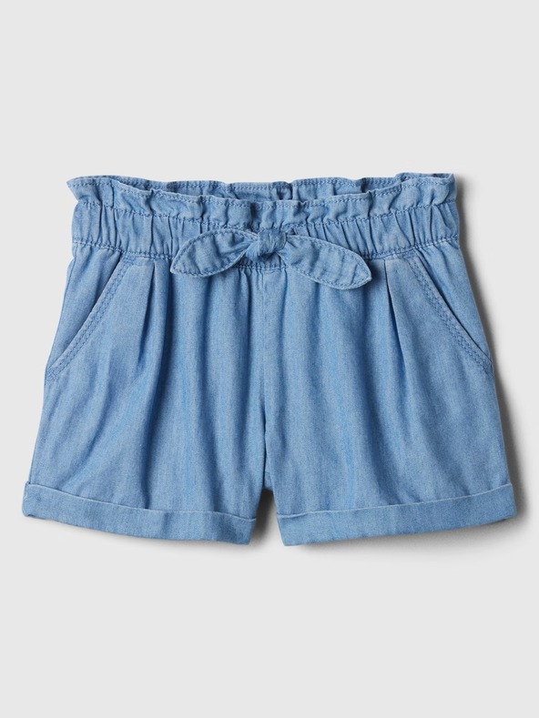 GAP Detské chambray kraťasy GAP