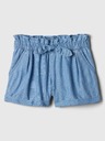 GAP Detské chambray kraťasy GAP