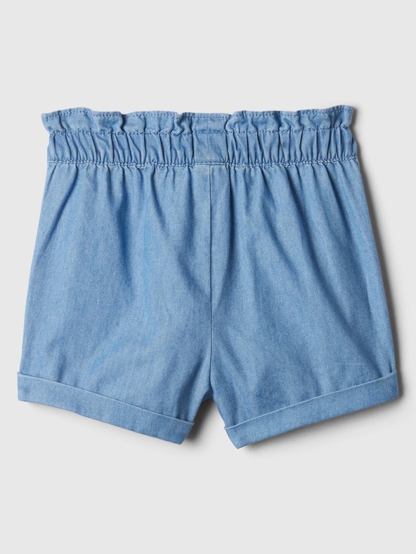 GAP Detské chambray kraťasy GAP