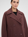 Orsay Vinsko rdeč ženski kratek plašč ORSAY