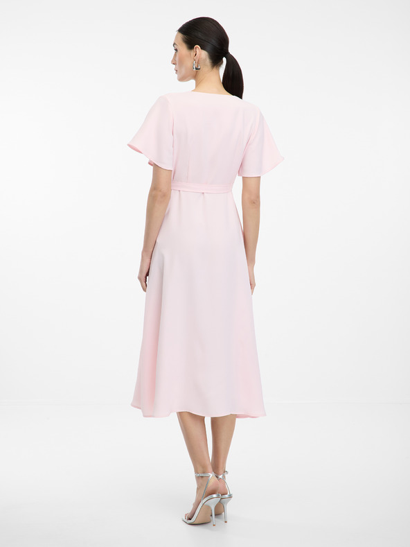 Orsay Svetlo roza ženska midi obleka ORSAY