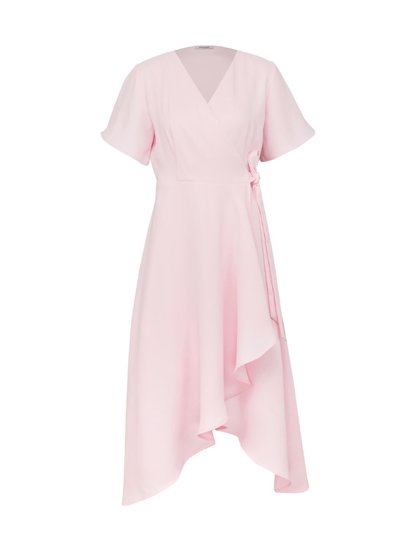 Orsay Svetlo roza ženska midi obleka ORSAY