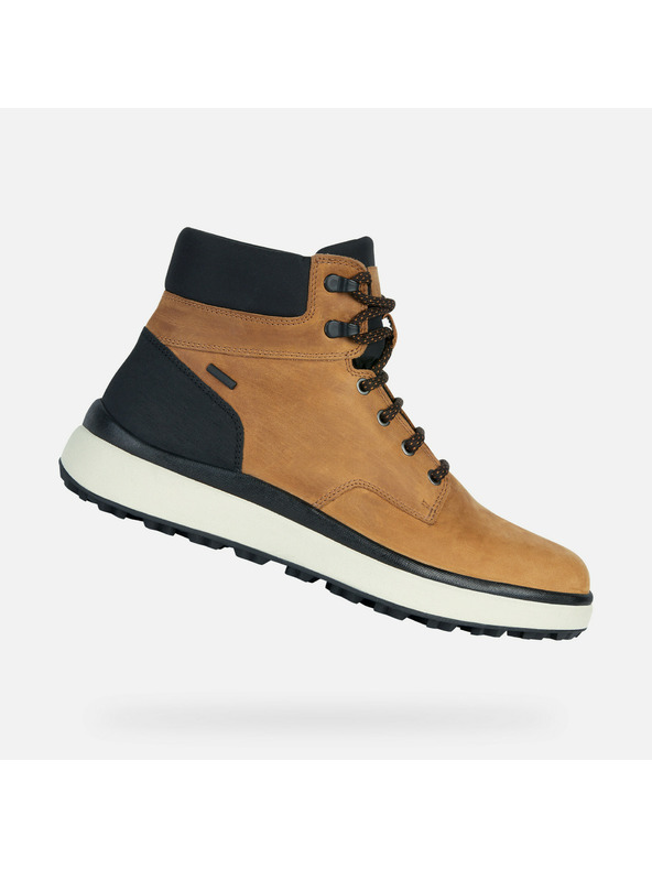 Geox Svetlo rjavi moški gležnarji Geox Granito