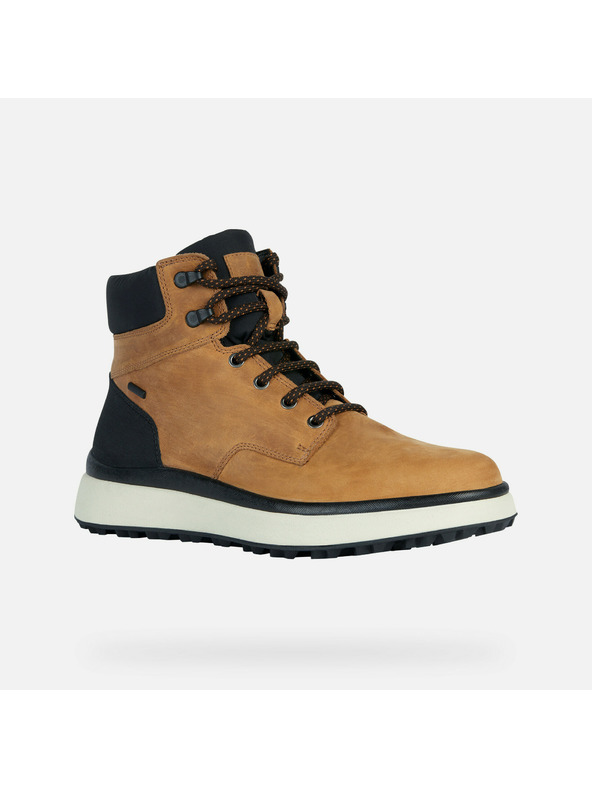 Geox Svetlo rjavi moški gležnarji Geox Granito