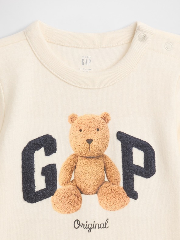 GAP Otroško body Brannan Bear Logo GAP
