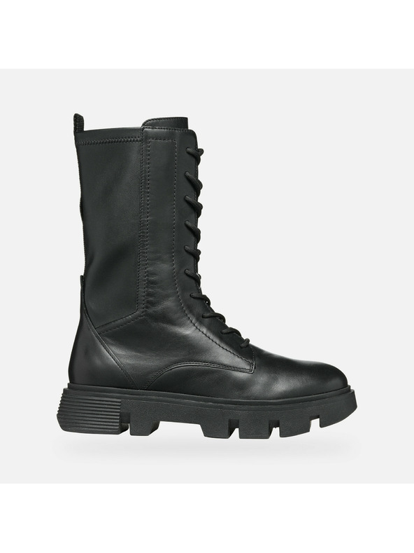 Geox Črni ženski gležnjarji Geox Vilde