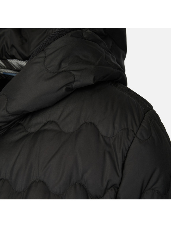 Geox Črna ženska puhasta jakna Geox Myluse