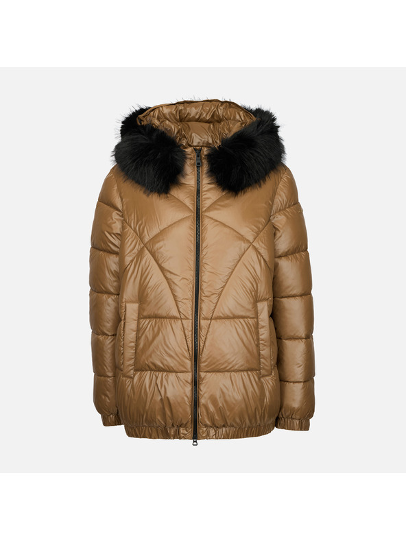 Geox Svetlo rjasta ženska puhasta jakna Geox Backsie