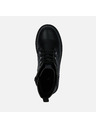 Geox Črna dekliška gležnjarska obutev Geox Eclair Girl