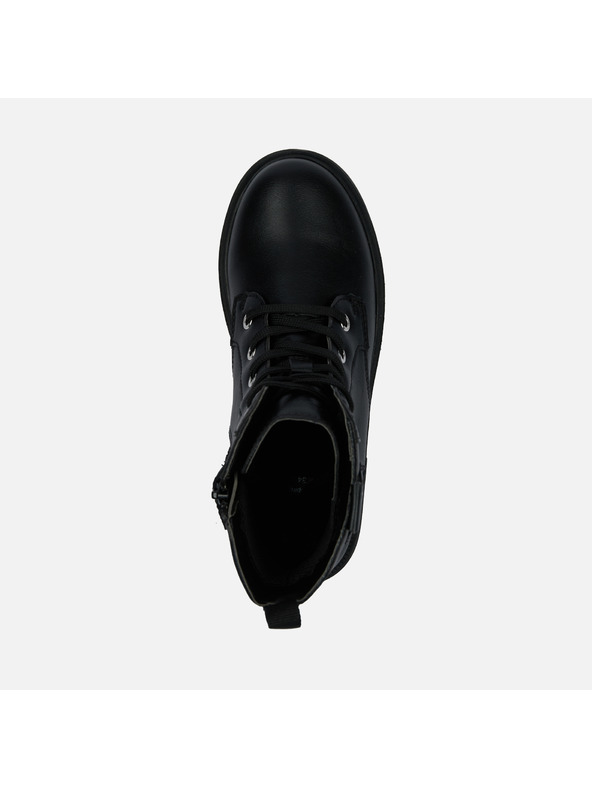 Geox Črna dekliška gležnjarska obutev Geox Eclair Girl