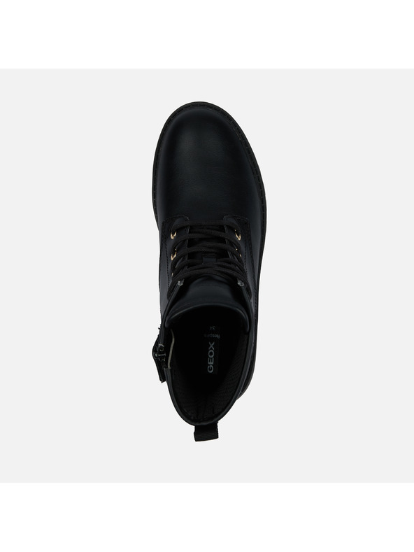 Geox Črna dekliška gležnjarska obutev Geox Casey Girl