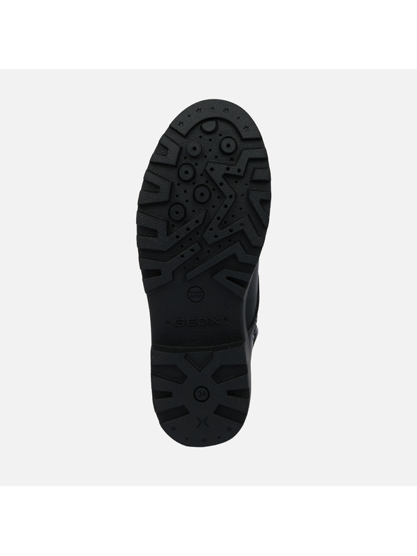 Geox Črna dekliška gležnjarska obutev Geox Casey Girl