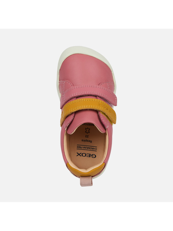 Geox Rožnati dekliški barefoot čevlji za prve korake Geox Steppieup Girl