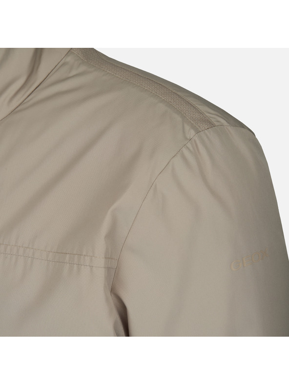 Geox Bež moški bombažni plašč Geox Jharrod