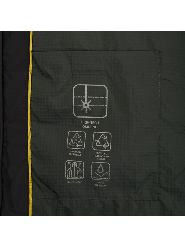 Geox Črna moška puhovka Geox Spherica