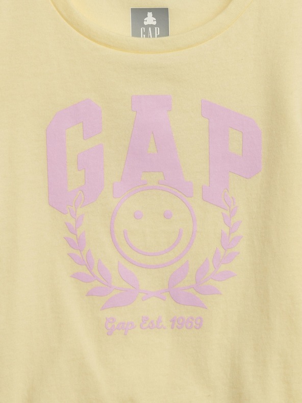 GAP Baby organsko majica z logom Gap GAP